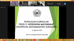 Read more about the article Workshop Kurikulum Program Studi Kesehatan Masyarakat UMS