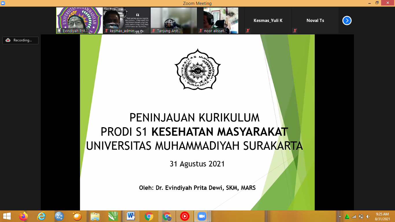 You are currently viewing Workshop Kurikulum Program Studi Kesehatan Masyarakat UMS