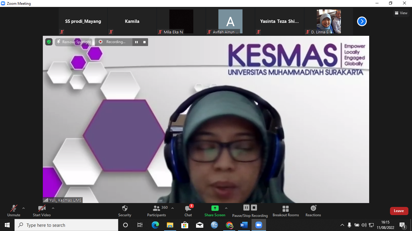 You are currently viewing Sosialisasi Kurikulum Program Studi Kesehatan Masyarakat