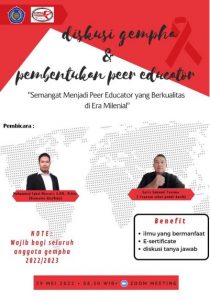 Read more about the article “Semangat Menjadi Peer Educator Yang  Berkualitas di Era Milenial Sekarang” Diskusi dan Pembentukan Peer Educator GeMPHA