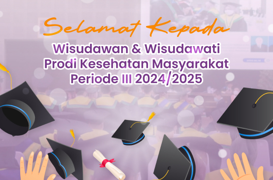 You are currently viewing 59 Public Health Study Program Students from UMS Graduated, 45 of Them Graduated in 3.5 Years