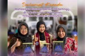 Read more about the article Lulusan Kesmas UMS Raih IPK Tertinggi Fakultas pada Wisuda Periode III 2025/2026