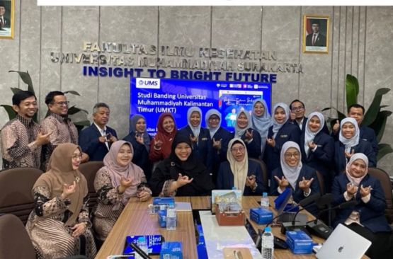Read more about the article Prodi Kesmas FIK UMS Terima Kunjungan FKM UMKT, Perkuat Kolaborasi Antar PTMA