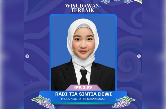 Read more about the article Radi Tia Sintia Dewi, S.KM., Raih Predikat Lulusan Terbaik FIK UMS dengan IPK 3,99